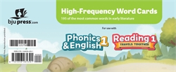 Reading 1 - High Frequency Word Cards