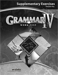 Grammar IV - Supplementary Exercise Key