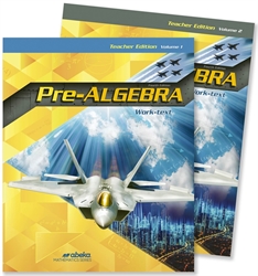Pre-Algebra - Teacher Edition 2 volumes