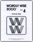 Wordly Wise 3000 Book 4 - Answer Key - 9780838828489