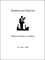 Advanced Physics in Creation - Solutions and Tests