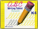 ABC Writing Tablet - Cursive
