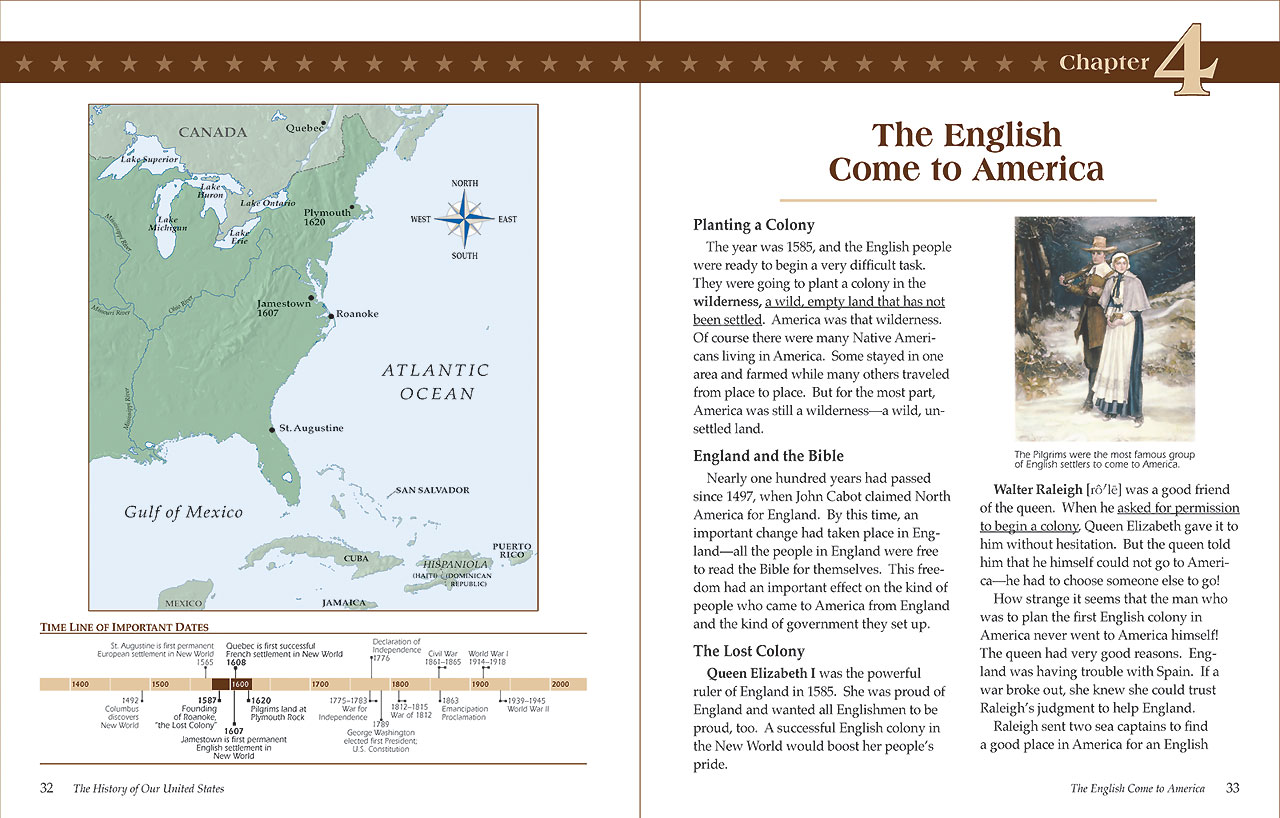History of Our United States Student Text Exodus Books