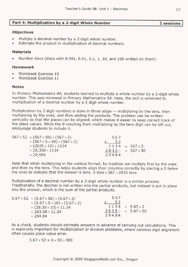 Primary Mathematics 5B - Teacher's Guide - Exodus Books