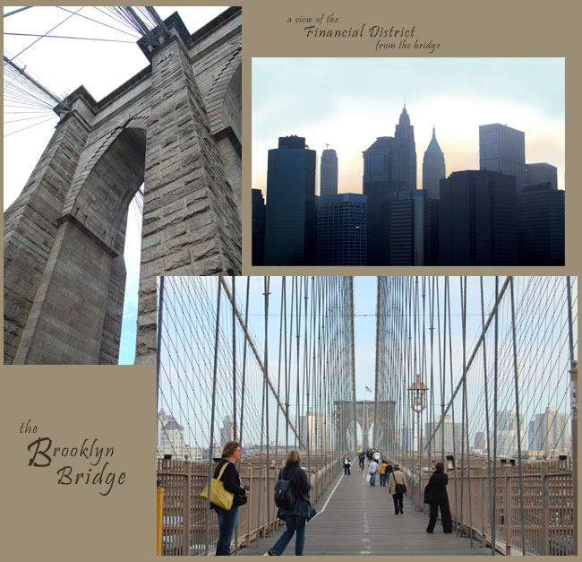 On the Brooklyn Bridge