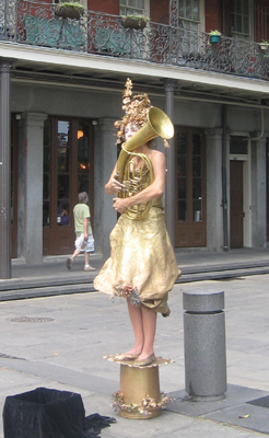 Street performer
