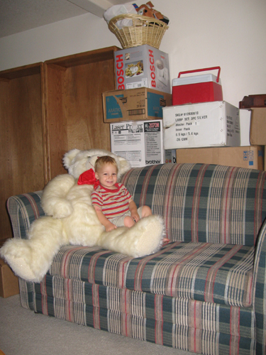 Joshua With Couch