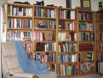 Books with chair