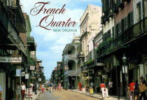 Strolling through the old French Quarter