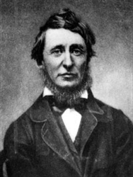 thoreau henry david author