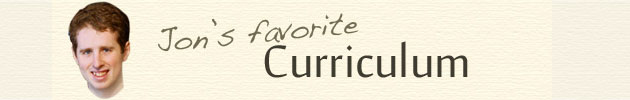 Jon's Favorite Curriculum