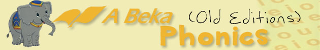 A Beka Phonics & Reading (Old Editions only)