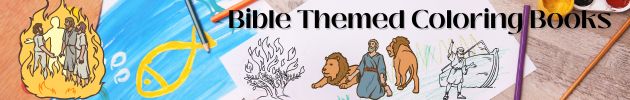 Bible-Themed Coloring Books