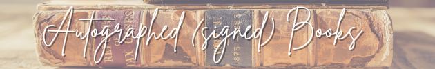Autographed (signed) books