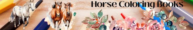 Horse Coloring Books