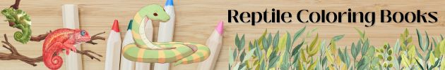 Reptile Coloring Books