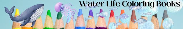 Water Life Coloring Books