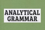 Analytical Grammar - Exodus Books