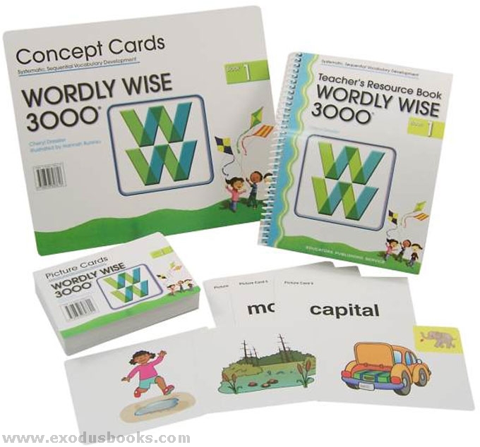 Wordly Wise 3000 Book 1 Teacher's Resource Package (old) Exodus Books