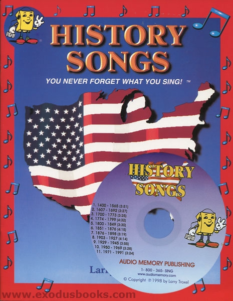 History Songs with CD - Exodus Books