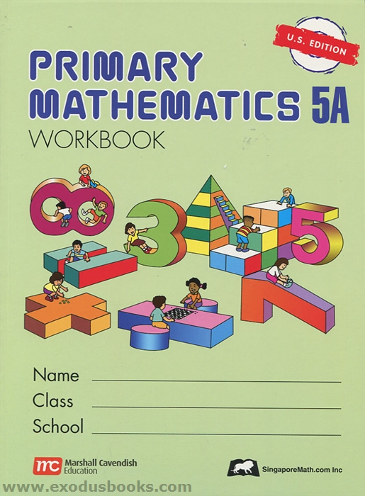 Primary mathematics 5a workbook exodus books