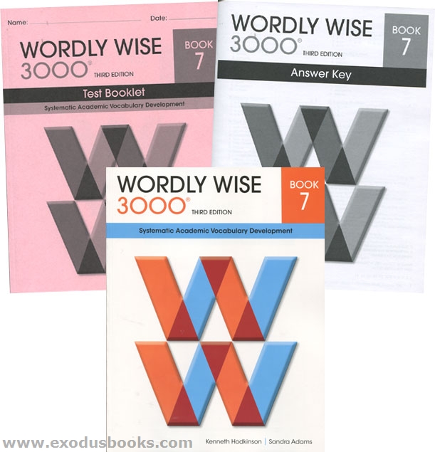 Wordly Wise 3000 Book 7 Set Old Exodus Books