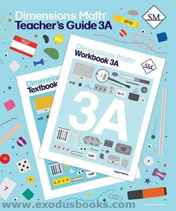 Dimensions Math 3A - Teacher's Guide - Exodus Books