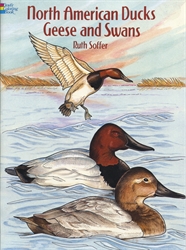 North American Ducks, Geese and Swans - Coloring Book