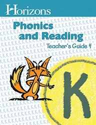 Horizons Phonics & Reading K - Teacher's Guide 4