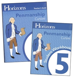 Horizons Penmanship Grade 5 Set