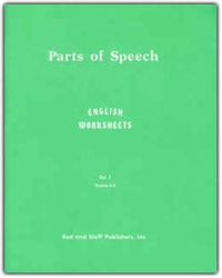 Parts of Speech: English Worksheets Grades 6-8