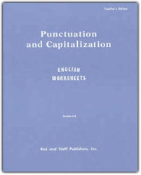 Punctuation and Capitalization Level 2 - Teacher's Manual