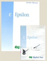 Math-U-See Epsilon Teacher Pack (old)