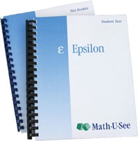 Math-U-See Epsilon Student Kit (old)