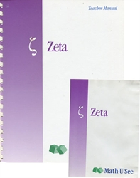 Math-U-See Zeta Teacher Pack (old)