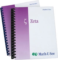 Math-U-See Zeta Student Kit (old)