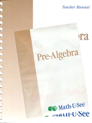 Math-U-See Pre-Algebra Teacher Pack (old)