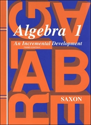 Saxon Algebra 1 - Textbook