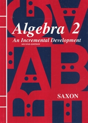 Saxon Algebra 2 - Textbook (old)