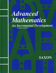 Saxon Advanced Mathematics - Textbook