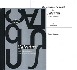 Saxon Calculus - Home Study Packet (old)