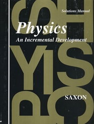 Saxon Physics - Solutions Manual