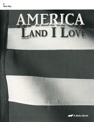 America: Land I Love - Quiz Key (really old)