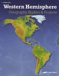 Geography Studies & Projects of the Western Hemisphere - Key