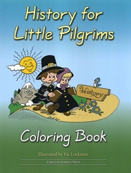 History for Little Pilgrims - Coloring Book
