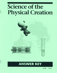 Science of the Physical Creation - CLP Answer Key (old)