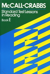 McCall-Crabbs Standard Test Lessons Reading Book E