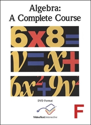 VideoText Algebra: Module F