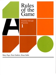 Rules Of The Game, Book #1