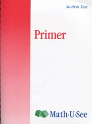 Math-U-See Primer Student Text (old)